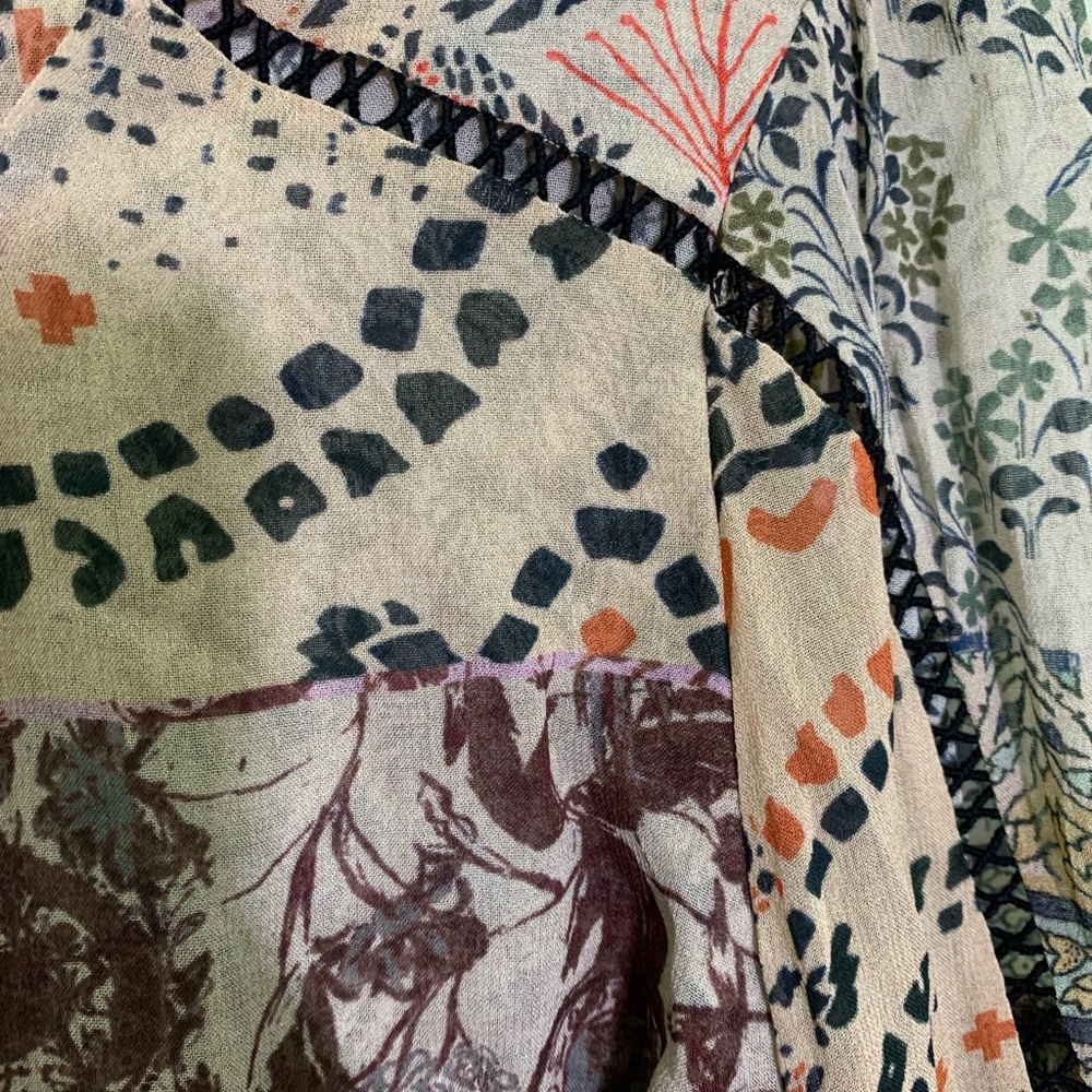 Free People MOROCCAN DREAMs Pieced maxi Dress - Picture 8 of 12